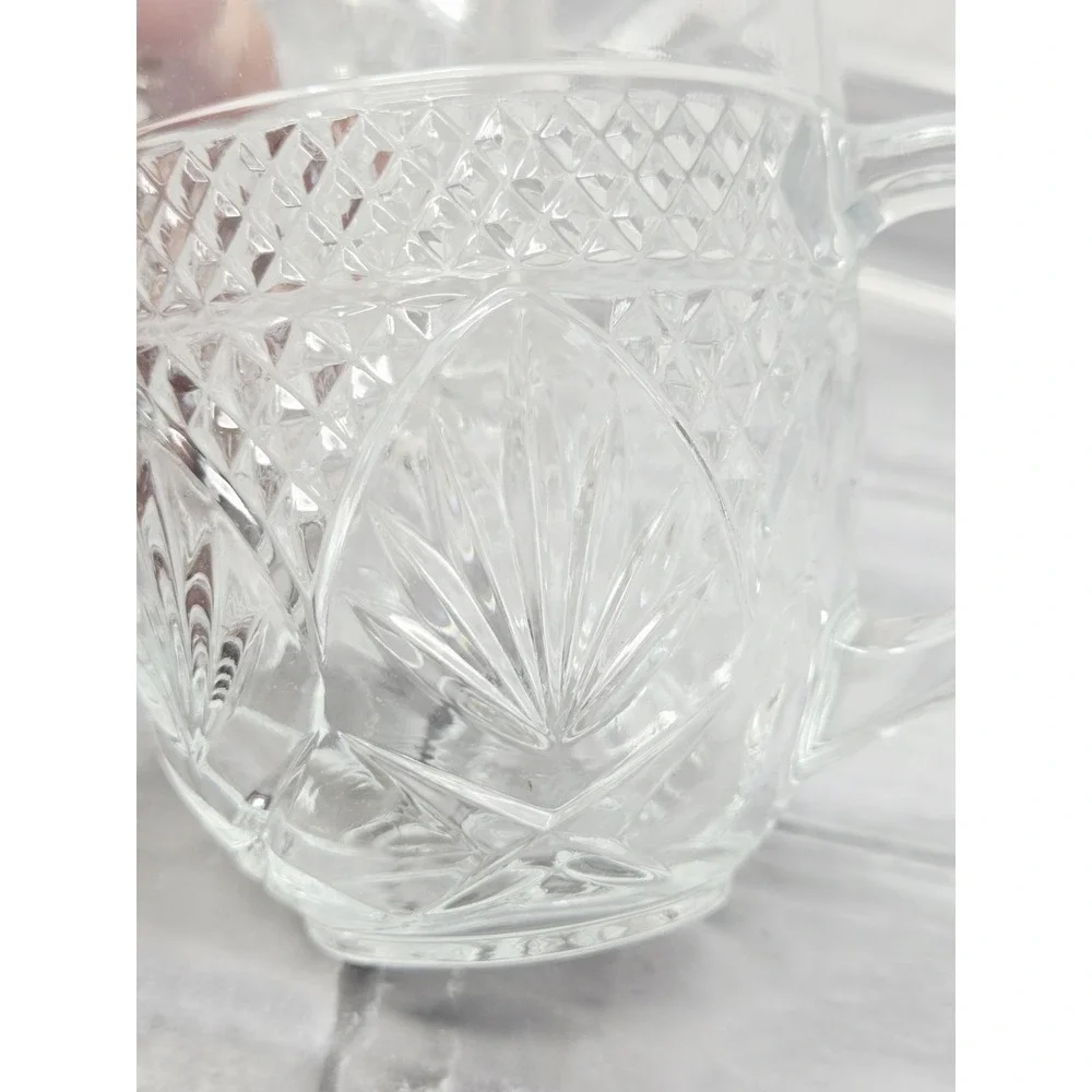 Cristal D'Arques Antique Creamer Cream‎ Pitcher With An Extra!